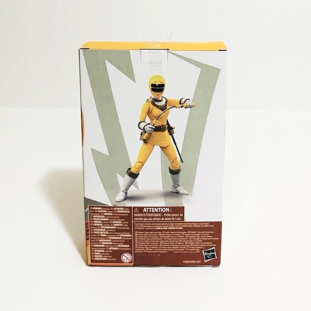 Power Rangers Lightning Collection Zeo Yellow Ranger Figure - Picture 3 of 10